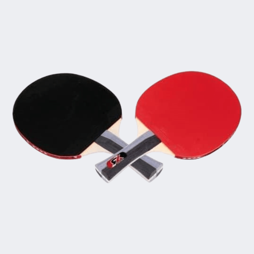 Joerex Long Handle Table-Tennis Racquet Red/Black - Medaid International