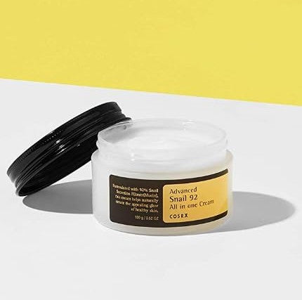 COSRX Snail Mucin 92% Face Moisturizer, 3.52 Oz, Lightweight Moisturing Cream for Soft, Glowy Skin, Korean Skin Care, Korean Moisturizer Face Cream, Stocking Stuffers for Women - Medaid International