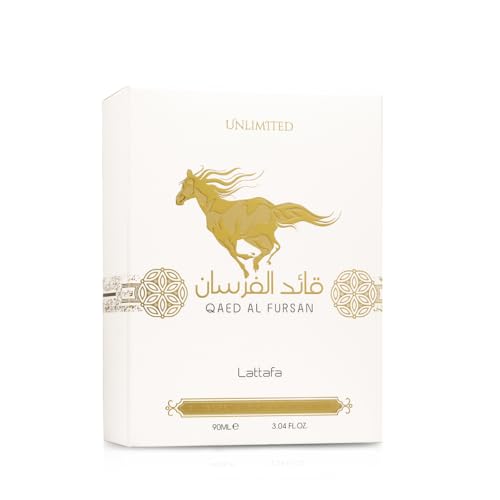 Lattafa Qaed Al Fursan Unlimited Eau de Parfum Spray for Unisex, 3.04 Ounce - Medaid International