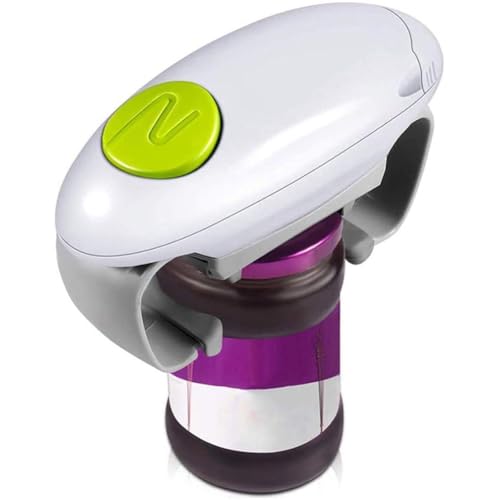 Gayayas - Electric Can Opener with One Touch Switch, Handsfree & Safe Design