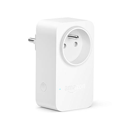 Amazon - WiFi Smart Plug with Alexa Voice Control, Easy Setup, Energy Monitoring