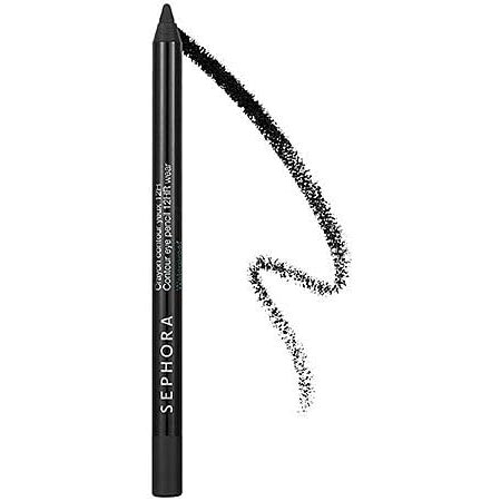 SEPHORA COLLECTION Contour Eye Pencil 12hr Wear Waterproof 0.04 Oz 01 Black Lace - Black - Medaid - Lebanon