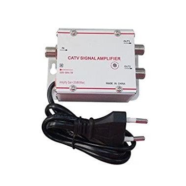 JMA - 2 Outputs Signal Amplifier for Cable & TV Channels, Seamless Functionality, High Performance