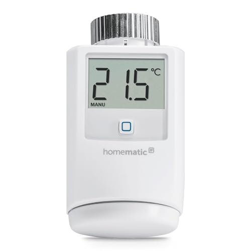 Homematic IP - Smart Radiator Thermostat with App & Voice Control, Alexa Compatible