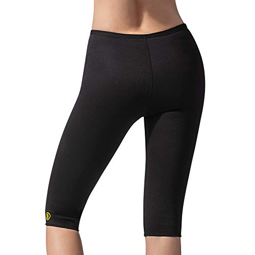 Hot Shapers - Women's Capri Pants for Enhanced Sweat, Neotex Fabric, Maximize Calorie Burn