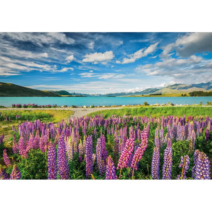 Home  Lupins At Lake Tekapo - 1500 pieces - Medaid International