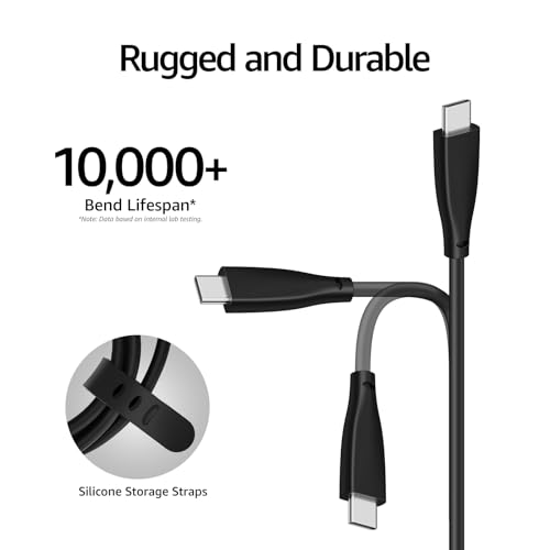 Tozo - USB-C to USB-A Charging Cable, 480Mbps Speed, Fast Charging, 1M Durable Weave