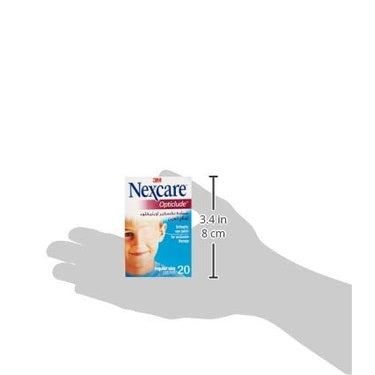 3M Nexcare 1539 Regular Opticlude Orthoptic Eye Patch - 20 Pieces - Medaid International