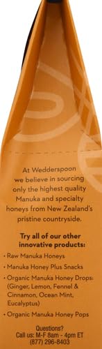 Wedderspoon Organic Manuka Honey Drops, Honey & Echinacea, 20 Count (Pack of 2) | Genuine New Zealand Honey | Perfect Remedy for Dry Throats - Medaid International