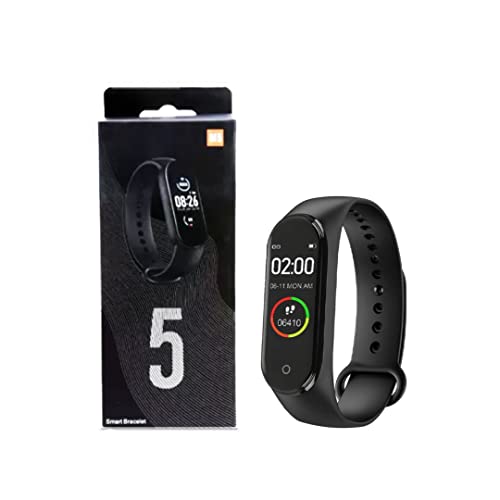 Generic - M5 Smart Bracelet with Heart Rate Monitor, 1.3" Color Display, 150mAh Battery