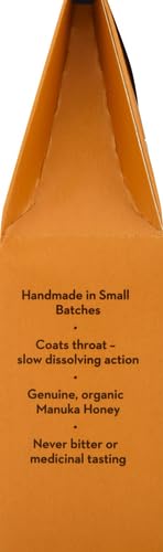 Wedderspoon Organic Manuka Honey Drops, Honey & Echinacea, 20 Count (Pack of 2) | Genuine New Zealand Honey | Perfect Remedy for Dry Throats - Medaid International