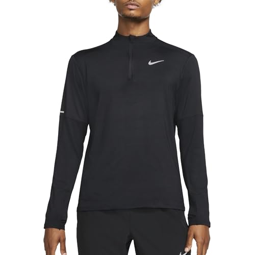 Nike Element Men's Dri-FIT 1/2-Zip Running Top (Black, DD4756-010) Size Large - Medaid International