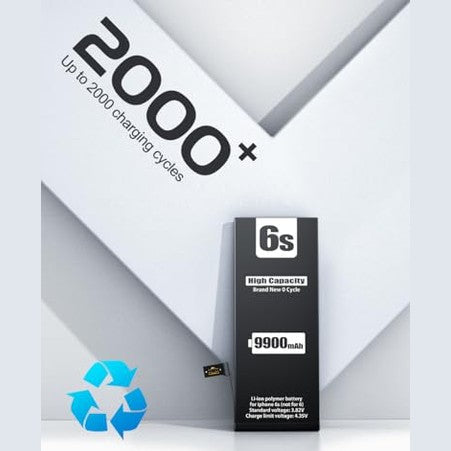 EMNT - 8000mAh Replacement Battery for iPhone 6s with Repair Tool Kit