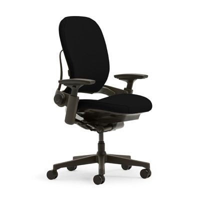 Steelcase Leap Plus Office Chair - Black with Platinum Base - Medaid International