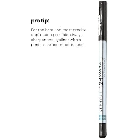 Sephora Collection 12 Hour Contour Pencil Eyeliner 01 Black Lace - Medaid