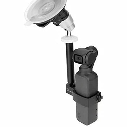SKEIDO - Car Mount for DJI Osmo Pocket Camera, 360° Windshield Bracket Stand Gimbal Accessories