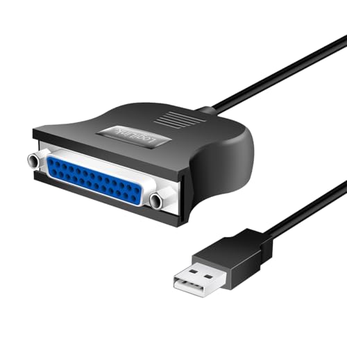 LogiLink - USB 2.0 To Parallel Adapter 1.5 M Black