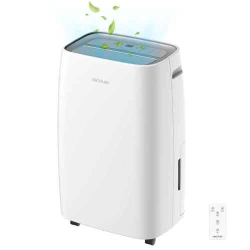 Cecotec - BigDry 10000 Expert Dehumidifier, 30L/day, WiFi Control, 6L Tank
