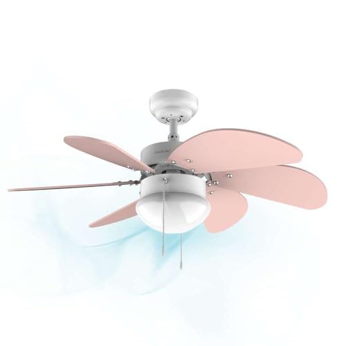 Cecotec - EnergySilence Aero 3600 Vision Ceiling Fan, 50W, Oscillating, White