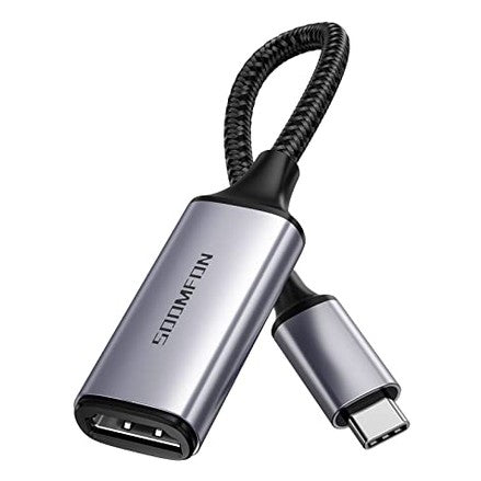 Soomfon - USB C to HDMI Adapter 4K 120Hz, Compatible with MacBook Pro & More