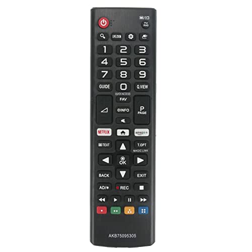UrbanX - Universal Remote for LG TVs, Compatible with All Models, Easy Setup, Ergonomic Design