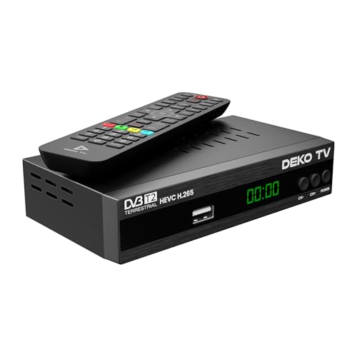 Deko - DVB-T2 Tuner with HEVC H.265 Support for Enhanced Digital Quality