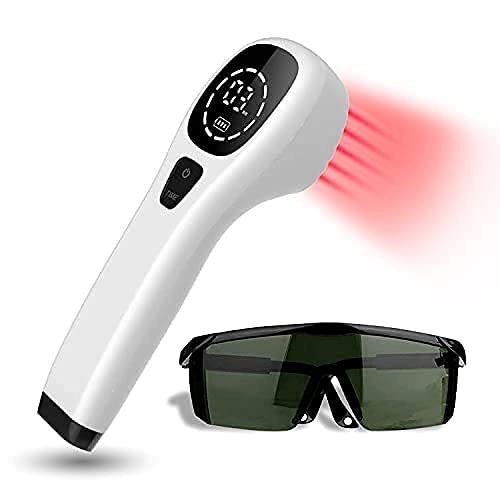Cold Laser Human/Vet Device with LED Display Targets Joint and Muscles for Infrared Light(2x808nm +12X650nm) - Medaid International