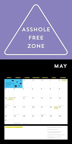 A F*cking 2026 Wall Calendar: Get Your Sh*t Together This Year (Funny Monthly Calendar with Stickers, White Elephant Gag Gift for Adults) (Calendars & Gifts to Swear By) - Medaid International