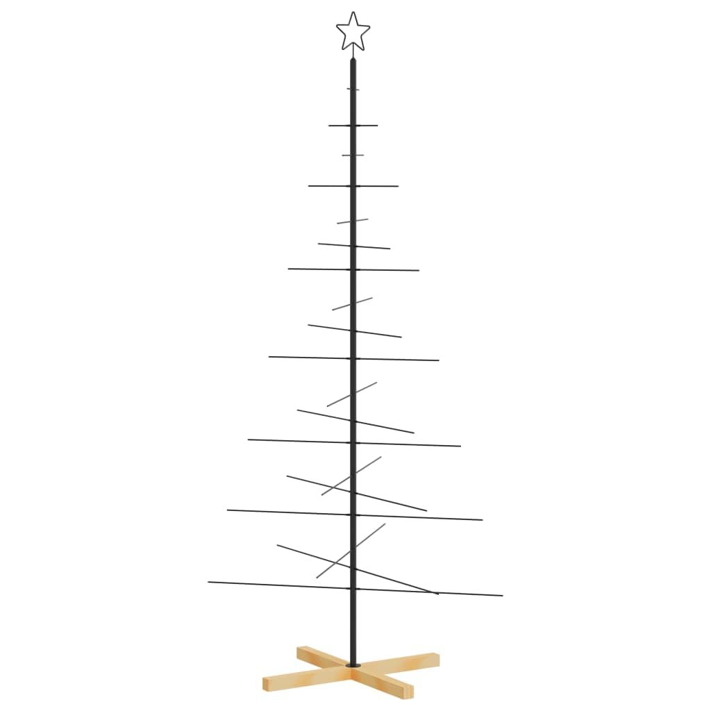 vidaXL, Minimalist Metal Christmas Tree, Trendy Holiday Accent, Sleek Decor for Your Modern Living Space - Medaid International