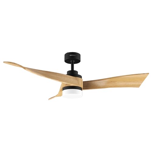 Cecotec - Ceiling Fan with EnergySilence, 40W DC Motor, 6 Speeds, LED Light