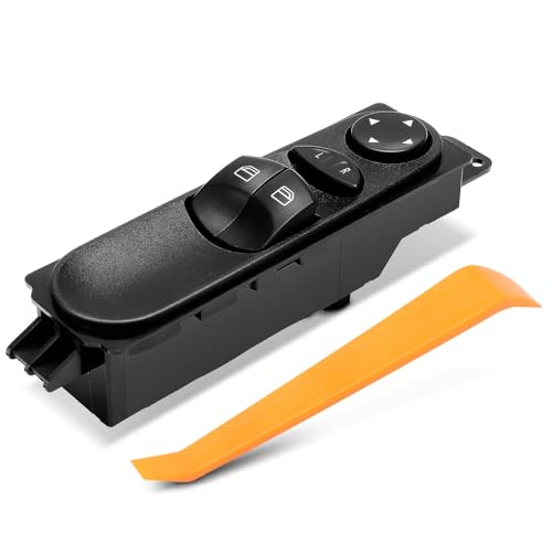 Frankberg - Window Regulator Switch Unit Front Left for Sprinter 2006-2016, 12 Pin, Fits 3-T 3.5-T 4.6-T 5-T, OEM A9065451213