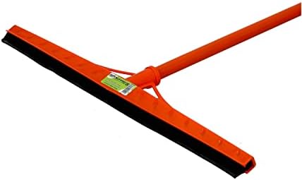 Royalford Floor Wiper - Commercial Standard Floor Squeegee 120cm Long Handle for Wet Room, Floor, Windows, Tile, Shower, Garage | Hanging Loop with Broad Wiper - Medaid