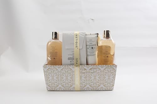 Spa Gift Baskets for Women, Spa Luxetique Spa Gifts for Women, Birthday Gifts Spa Kit, 12pc Vanilla Bath Set, Womens Self Care Gifts,Christmas Gifts - Medaid International