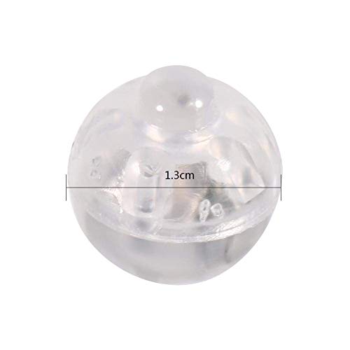 Strnek - 100pcs Round LED Flash Ball Lamps for Party & Wedding Decor, Long Standby