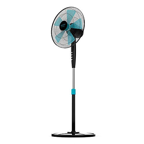 Cecotec - EnergySilence 510 Pedestal Fan, 40W, 5 Blades, Oscillating, Adjustable Height