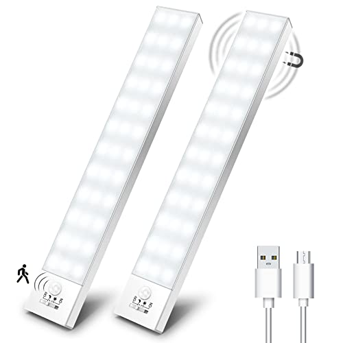 Ouila - Motion Sensor LED Wardrobe Light, 36 LEDs, USB Rechargeable, 4 Modes