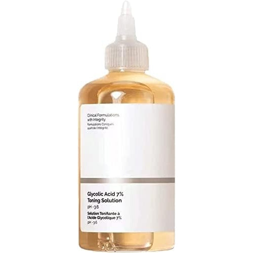 The Ordinary Glycolic Acid 240ML 7% Toning Resurfacing Solution, Ordinary Glycolic Acid Solution, Acido Glicolico The Ordinary para Las Axilas, Ordinary Peeling Solution (Size : 1PCS) - Medaid - Lebanon