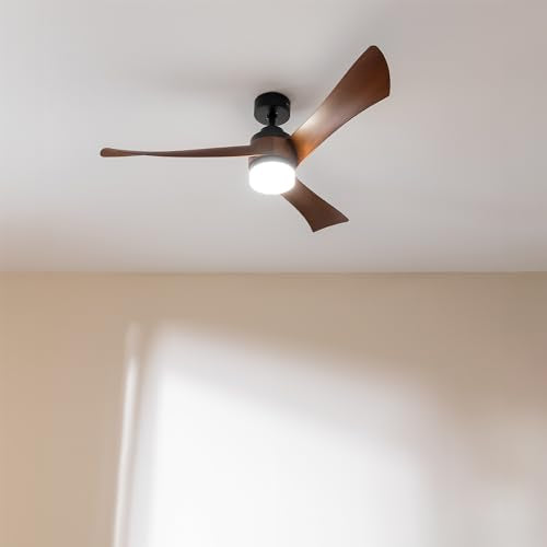 Cecotec - Ceiling Fan with EnergySilence Aero Light, 40W, 132cm, Remote Control