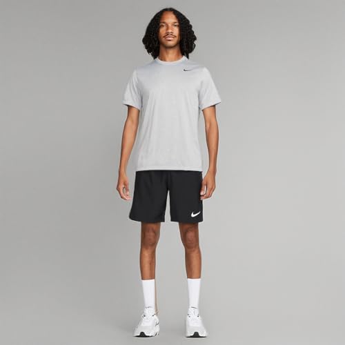 Nike Men's Dri-Fit Legend Fitness T-Shirt, Tumbled Grey/Flt Silver/Heather/Black, X-Large - Medaid International