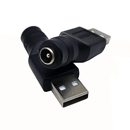 Traovien - USB to DC Power Adapter, 2PCS 5V Connector for USB Devices