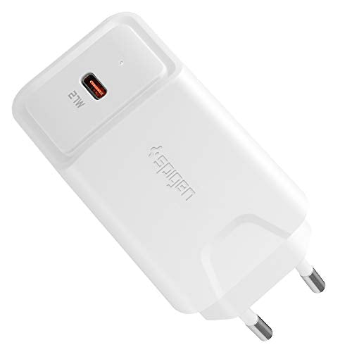 Spigen - 27W PD USB C Charger for Fast Charging, Compatible with iPhone & Galaxy