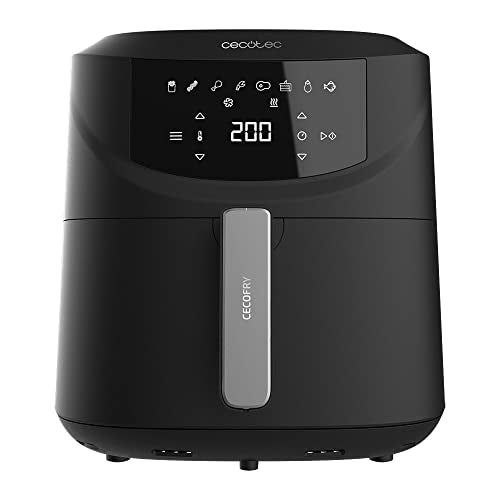 Cecotec - Digital 7.6L Airfryer with PerfectCook, 2000W Power, 8 Cooking Modes