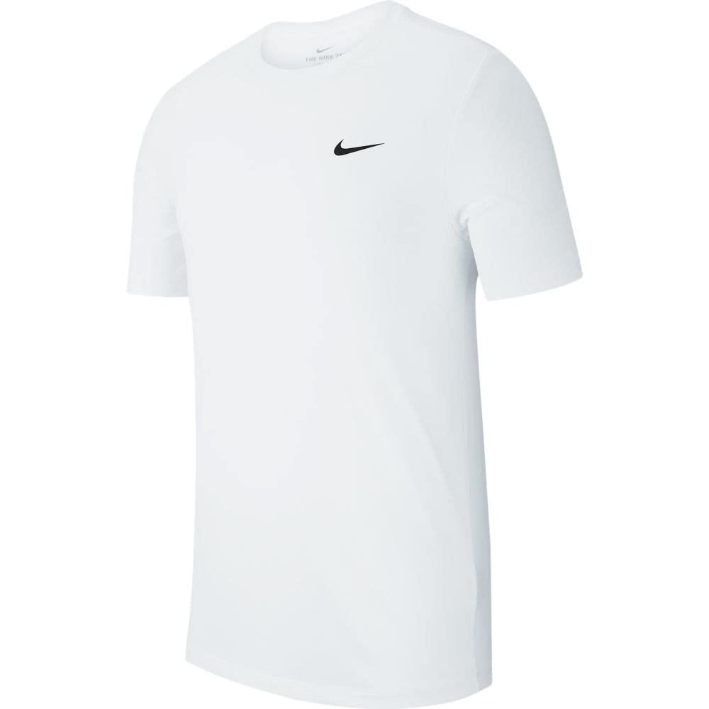 Nike Men's Dri Fitness T-Shirt, White/Black - Medaid International
