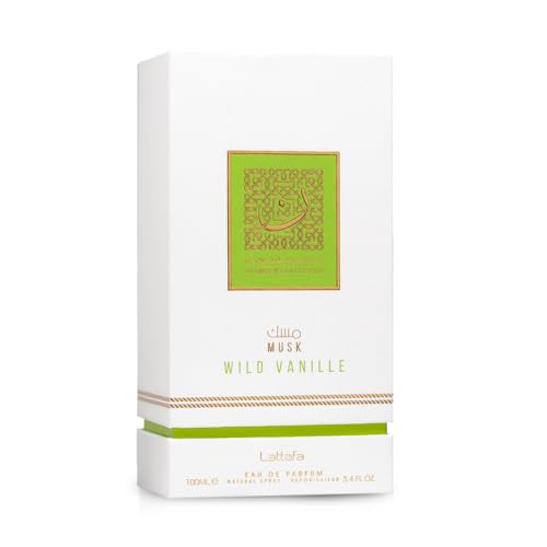 Lattafa Thameen Collection Musk Wild Vanille Eau de Parfum Spray for Women, 3.4 Ounce - Medaid International