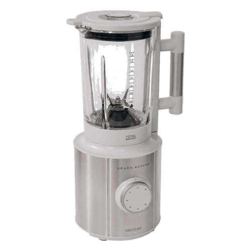 Cecotec - Grand Katana Glass Blender 2700 MAX, 1800W Power, 8-Blade Technology, 1.8L Jug