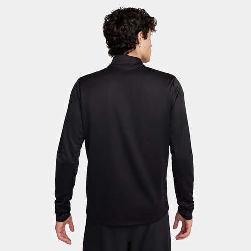 Nike Men's Pacer Dri-Fit 1/2-Zip Running Top, Black/Reflective Silver - Medaid International