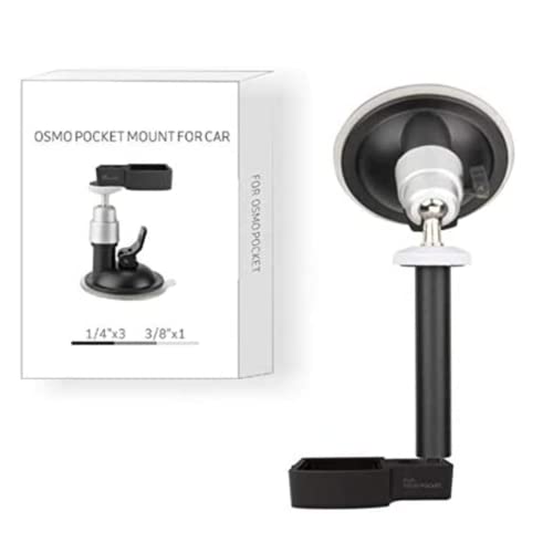 SKEIDO - Car Mount for DJI Osmo Pocket Camera, 360° Windshield Bracket Stand Gimbal Accessories