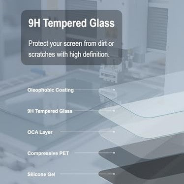 Huawei - Tempered Glass Screen Protector for HUAWEI Watch GT 5 Pro 46 mm, 9H, Anti-Scratch, Easy Installation [4Pcs]