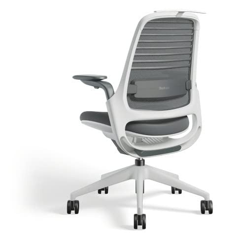Steelcase Series 1 Office Chair, Seagull Frame (Carpet Casters, Licorice) - Medaid International