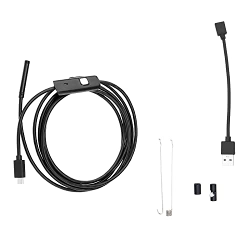 Sing F Ltd - USB Borescope with 6 Adjustable LEDs, Compatible with Android & PC